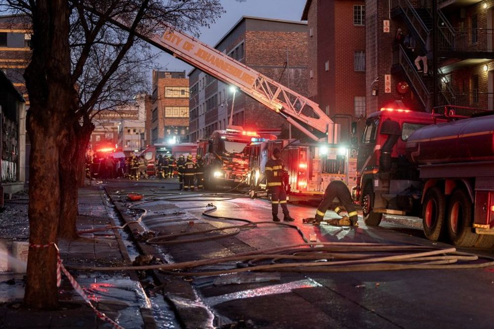 Tragedia en Johannesburgo