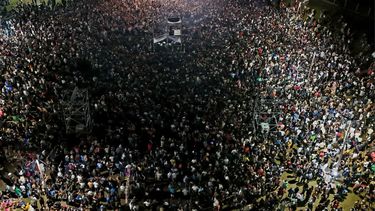 multitudinaria convocatoria en el festival del zapallo