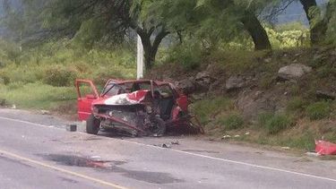 Murió uno de los protagonistas de un choque frontal en ruta 1