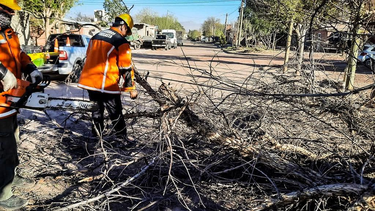 El viento zonda generó inconvenientes en Tinogasta
