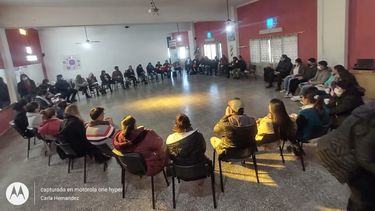 mesa intersectorial de salud mental en fiambala