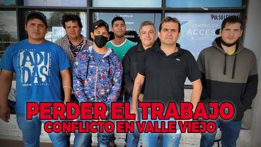 TRabajadores de Valle Viejo
