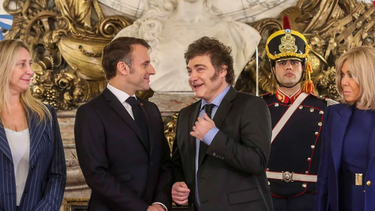 macron defendio a los agricultores franceses en su reunion con milei