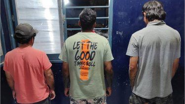 Arrestaron a cinco hombres por robo