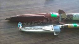 Camionero robó cuchillos de una estación de servicio
