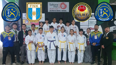 la union catamarquena de karate con 31 medallas
