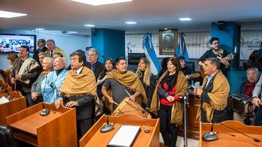P2aisaje de Catamarca fue interpretado en el recinto legislativo