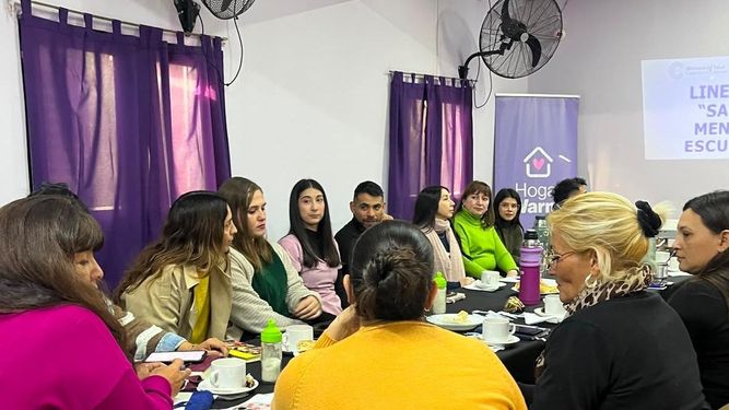 Encuentro. Para fortalecer el trabajo entre referentes.&nbsp;