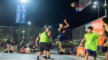el basquet 3x3 de la vicegobernacion corono una nueva y vibrante jornada en la plaza los ceibos