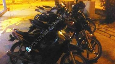 En operativo de control vehicular cayó el ladrón de moto