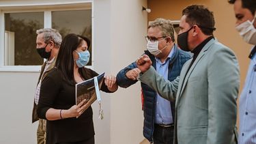 Saenz elogió el plan de viviendas anunciado por Nación