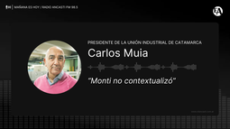 Carlos Muia: Monti no contextualizó