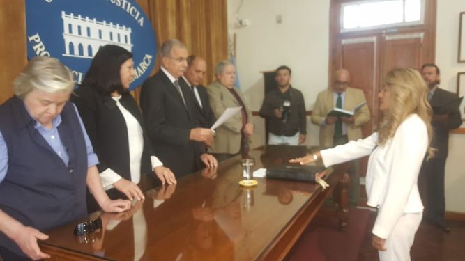Asumieron nuevos funcionarios judiciales