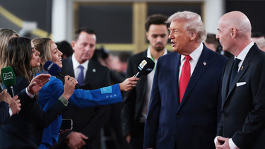 donald trump: amo a la argentina, su presidente esta haciendo un muy buen trabajo