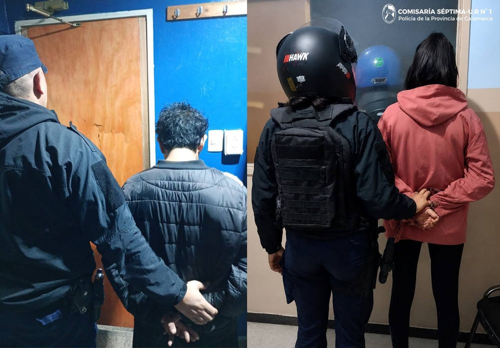 Detuvieron a un hombre y una mujer acusados de robarle el celular a un jubilado
