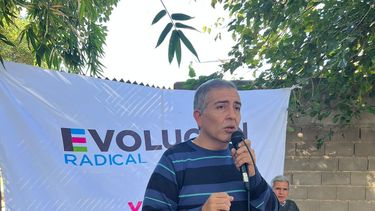 Dirigentes. Carlos Luján, Valle Viejo.
