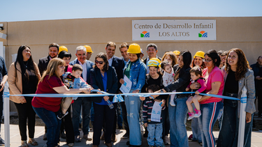 los altos: inauguraron el centro de desarrollo infantil