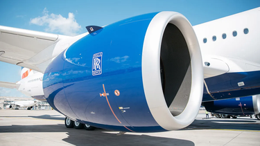 Turbina de un avión