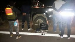Detenidos con 1 kilo de marihuana