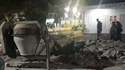Está grave el motociclista que chocó contra una hormigonera