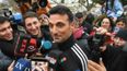 lionel scaloni en pujato: seguiremos dando batalla