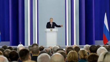 Putin prometió continuar con la guerra y dijo que occidente quiere destruir Rusia