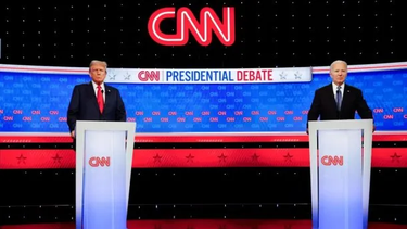 entre acusaciones cruzadas, donald trump y joe biden tuvieron su primer debate
