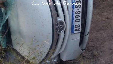 Vuelco en la ruta nacional 60.&nbsp;