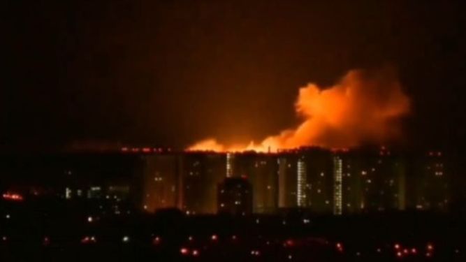 Rusia bombardea de nuevo la capital ucraniana