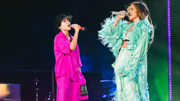 Durante el recital, Jennifer Lopez presentó a su hija con lenguaje inclusivo