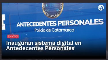 Inauguran sistema digital en Antedecentes Personales