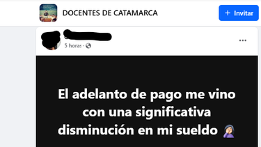malestar en docentes por la mala liquidacion de sueldos