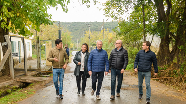 Los legisladores visitaron los Centros de Atención Primaria de la Salud (CAPS) de La Puerta Banda Sud, La Puerta Norte, de Huaycama y Colpes.