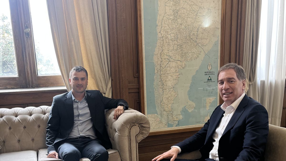Monti se reunió con Diego Santilli