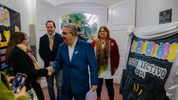 Raúl Jalil inauguró obras en la Escuela N° 493 Adán Quiroga
