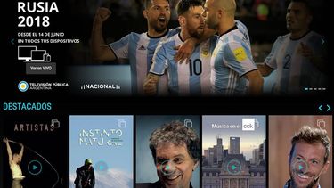 el gobierno lanzo cont.ar, el netflix gratuito que permitira ver el mundial