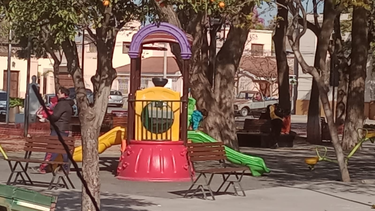 video: un nino se salvo de ser atropellado en valle viejo