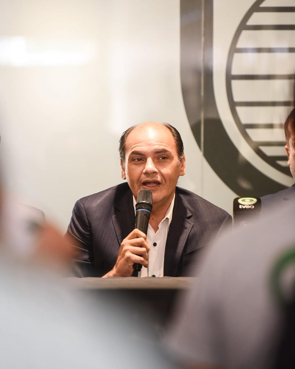Intendente. Gustavo Saadi.&nbsp;