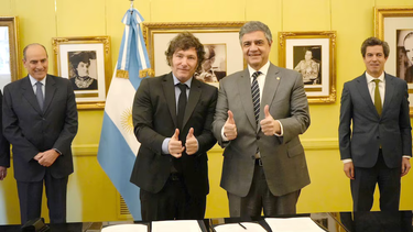 javier milei se reunio con gobernadores del pro para negociar apoyos
