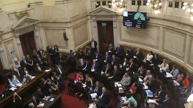 El Senado convirtió en ley la suspensión de las PASO