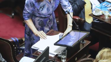 el fuerte cruce entre cristina y michetti