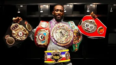 terence crawford le dio una leccion a canelo alvarez y es campeon indiscutido en tres divisiones