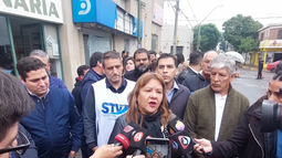Incidentes en la reinauguración de la CGT: Gladys Moro pide que Burgos renuncie