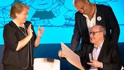 Celebran a Quino y a su obra en Chile