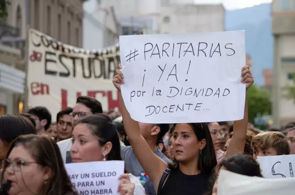 Docentes Autoconvocados. Se movilizarán el próximo miércoles.