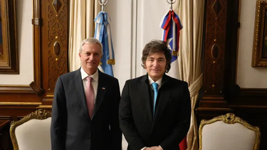 javier milei recibio al presidente electo de chile, jose antonio kast
