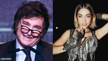javier milei volvio a cargar contra maria becerra: es igual que ladri deposito