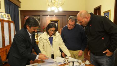 la gobernadora recibio a jorge mayoral