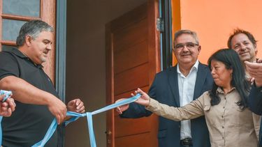inauguraron una posta sanitaria en las piedras blancas