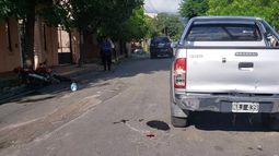 Motociclistas lesionados en choques y derrapes